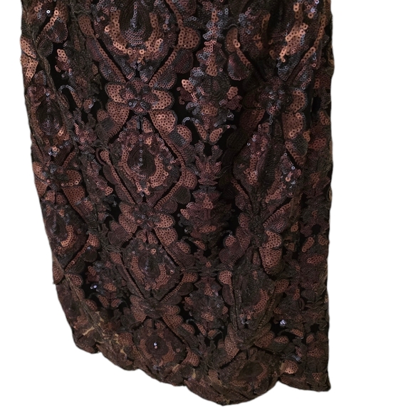 NWT Alberto Makali Sequin Halterneck Mini Dress. Size Small - Picture 3 of 11